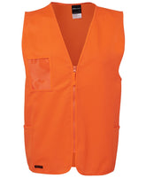 JB's HV ZIP SAFETY VEST -  6HVSZ